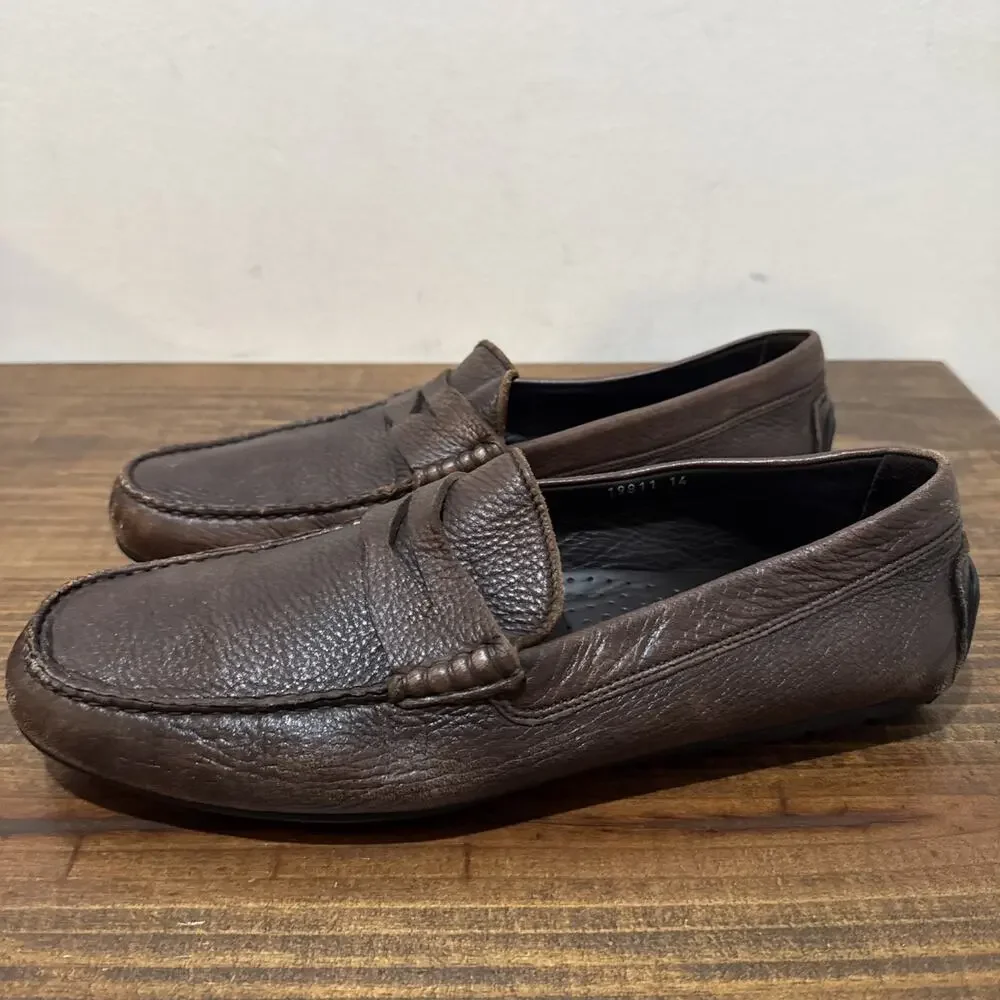 To Boot New York Adam Derrick Soft Leather Loafers Made In Italy Men's Sz 14 US